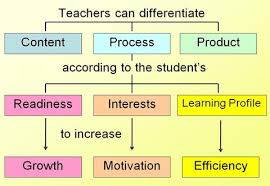 Types of differetiated instruction